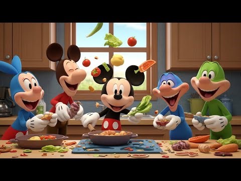 😂 Mickey Mouse Kitchen Disaster | Kids Cartoon Comedy