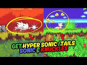 How to Get Hyper Sonic in Sonic & Knuckles using Debug Mode Level Select