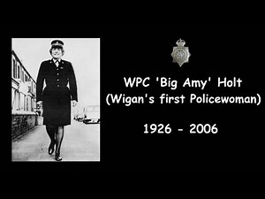 Wigan's first Policewoman, WPC Amy Holt