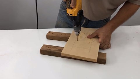 Transform Your Workshop with This Easy Mobile Bench Drill – A Brilliant Idea to Make!