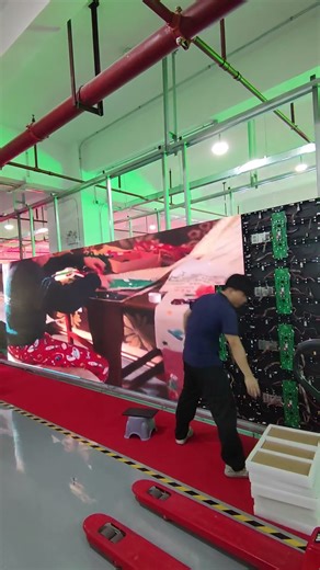 Seamless LED Module Splicing | Perfect Visual Performance Without Gaps! #linsnled #christmas