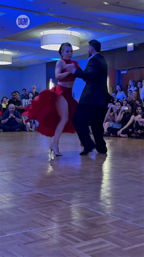 Loukas Balokas & Georgia Priskou dancing tango to “El Huracán” by Los Reyes del Tango (11/12)