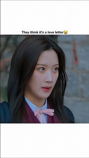 They think it's a love letter😂 | True Beauty Romantic Scene #shortsfeed #fy