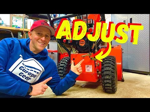 BEFORE YOU ADJUST THE SPEED SELECTOR ON AN ARIENS SNOWBLOWER, WATCH THIS!