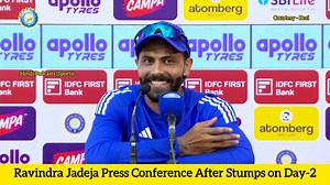 636K views · 26K reactions | Ravindra Jadeja Press Conference After Stumps on Day 2 in 2nd Test Vs West Indies | Hindi Podcasts | Facebook