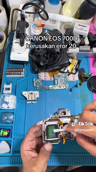 Mengatasi Kode Error 20 pada Kamera Canon EOS 700D