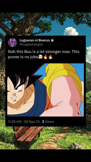 Nah this Buu is too strong #video #anime #animeedit #art #fypシ゚ #viralvideo #trendingreels #dragonball #Goku #beerus #mrbeast #dragonballsuperbroly | Lugawan ni Beerus