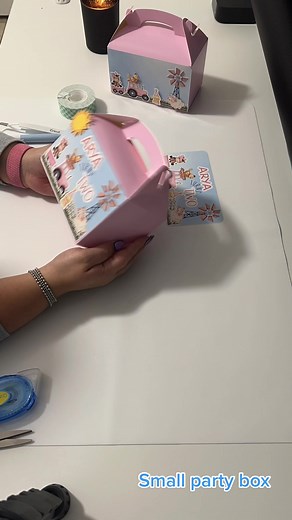 DIY Party Favor Box Printing and Cutting Tutorial