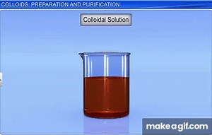 CBSE Class 12 Chemistry, Surface Chemistry – 10, Colloids: Preparation and Purification on Make a GIF