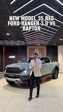 In superb condition + fully loaded with factory specification 🔥2025 25 Ford Ranger 3.0 V6 Raptor