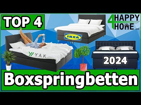 Boxspringbett Vergleich & Test für 2025 🛌 [IKEA, YAK, Betten Jumbo, AUKONA]