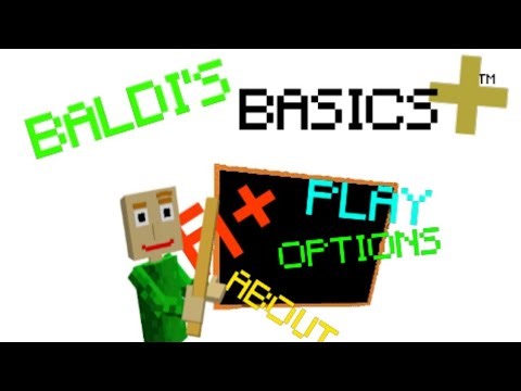 "Baldi's Basics Plus v2 by Bucket4422 Add-on in Minecraft BE"