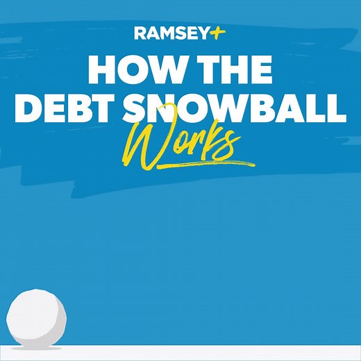 Why does the snowball work? Because you can actually see that you're making progress—fast. Knock out the first debt quick. Boom. 🤯 On to the next. Now, you’re rolling. 🔥 Suddenly, all those payments have an end in sight. 🙌 And getting out of debt isn't a wish anymore—it's actually happening. | Dave Ramsey