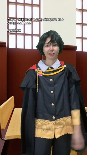 Anya and Damian's Dance Challenge Kiss Moment