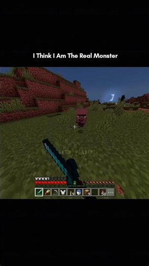 I Think I Am The Real Monster || #minecraft