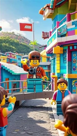 LEGO Life: Exploring Malang 🌸 Colorful Streets & Tasty Adventures