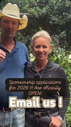 Sponsorship application’s for 2026 now open! #horse #ride #sponsorship