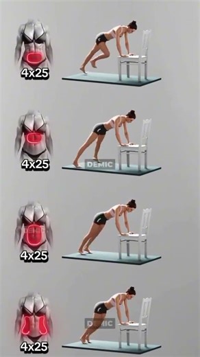 ​7 Days to Snatched: Chair Workout Edition! 🪑🔥 // #shorts #gym #fitness #trending #workout #viral