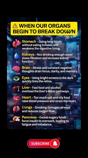 Your Organs Warn You Before They Fail… Don’t Ignore These Signs 😳 | Prime Wellness