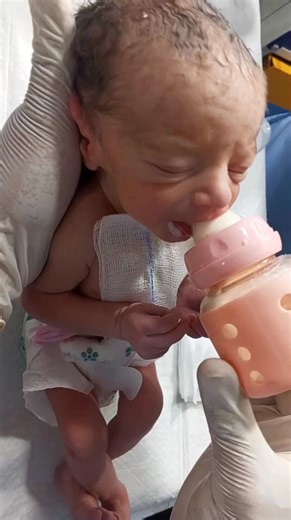 8.5K views · 218 reactions | Watch this adorable newborn baby’s first...