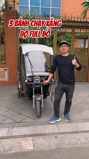 4K views · 15 reactions | 3 bánh chạy xăng độ full mái che ☎️ ퟬퟵퟭ.ퟱퟴퟱ.ퟵퟵퟵퟵ - ퟬퟵퟰퟰ.ퟴퟴퟴ.ퟵퟲퟳ | Xe ruồi mini hà nội | Facebook