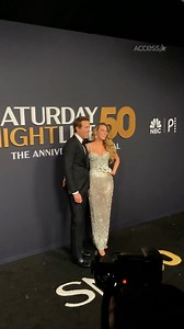 #BlakeLively and #RyanReynolds have arrived to #SNL50th | Access