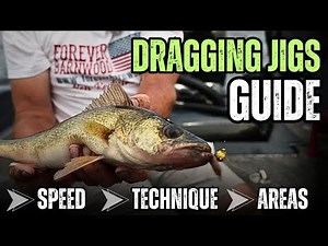How to Drag Jigs for Mid-Summer WALLEYES! (Speed, Technique & Areas)