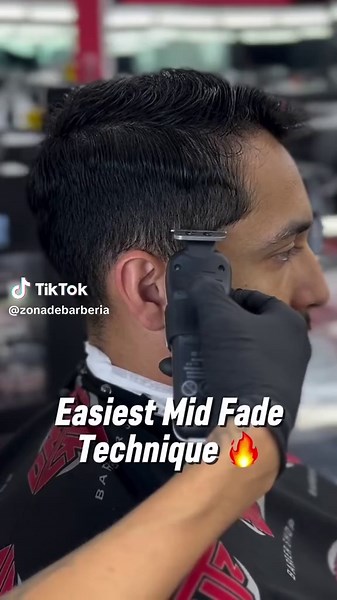 Mid Drop Skin Fade Step-By-Step!💈📚 Tutorial de Barbería - PASO A PASO 📝 #midfade #hairstyle #tutorial #fyp #barber