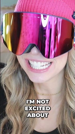 POV Your Ski Goggles Actually Look Good #skiing #fashion #snowboard