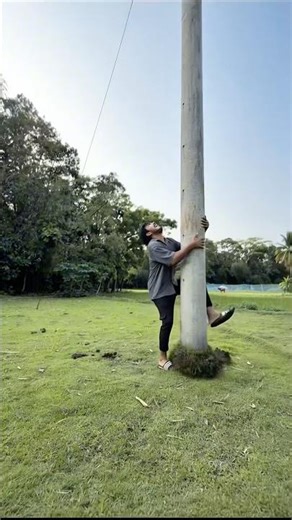 When a pole becomes a rocket! 🚀🔥 Smart idea and useful in Forest #camping #outdoors #shorts