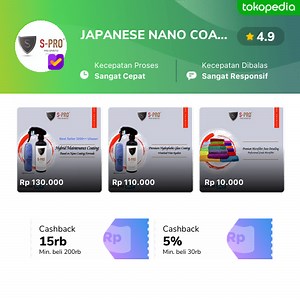 JAPANESE NANO COATING - Produk Resmi & Terlengkap | Tokopedia