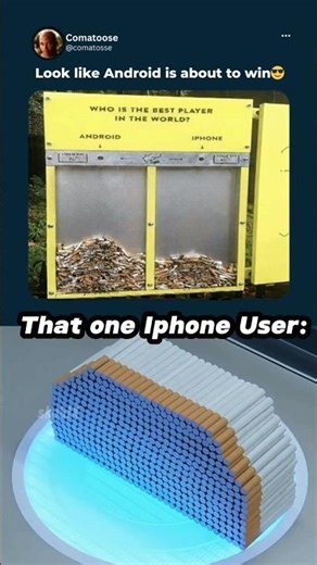 Android vs Iphone 🚬