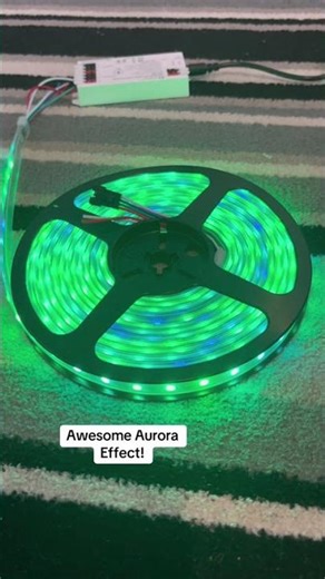 Awesome Aurora Effects - StripGlow - LED ws2815 Strip - #ledstrip #ledstringlights #led #lighting