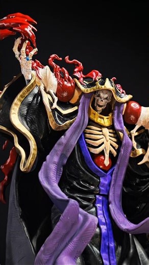 Power Level: UNFAIR #overlord#ainzooalgown #3dprinting #collectibles #artprocess #explorepage