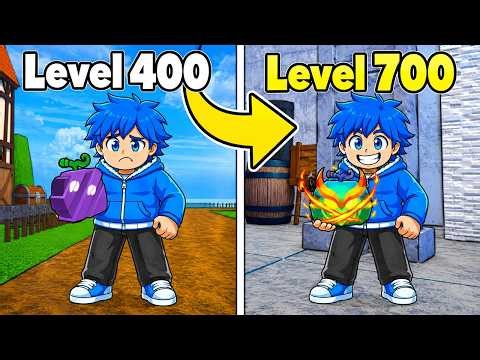 From NOOB to MAX With Random Fruits Every 100 Levels! 🍍 (Blox Fruits) Part 3rd