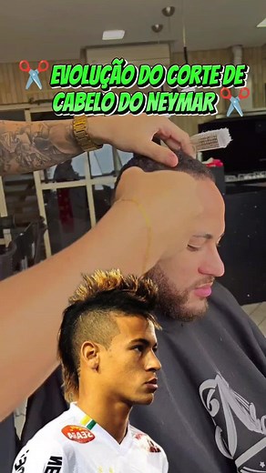 Evolução do Corte de Cabelo do Neymar ao Longo dos Anos