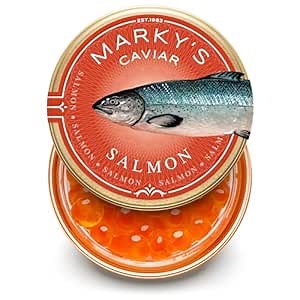 MARKY'S Keta Salmon Roe - 8 oz / 227 g - GUARANTEED OVERNIGHT