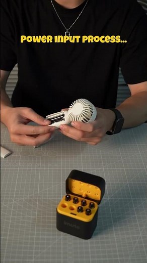 From test to airflow #imuto #automobile #battery #tech #Fan #batterytester #fyp #unboxing