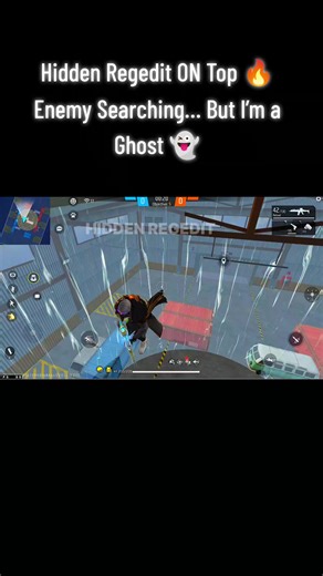 Hidden Regedit ON Top 🔥 Enemy Searching… But I’m a Ghost 👻#fyp #foryou #pcpanel #hiddenregedit #freefire_lover
