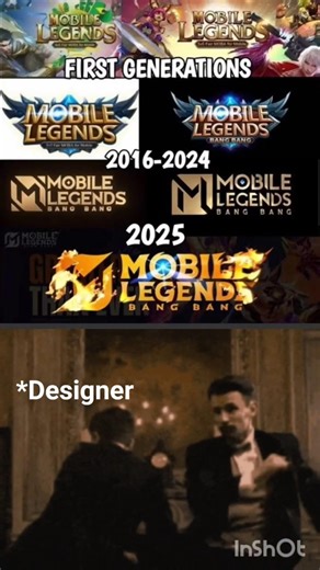 Old Vs New MLBB logo 😱 #mobilelegendsbangbang #mlbb