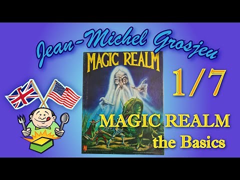 Magic Realm, full rules 1/7 : the Basics, Victory, Move, Search