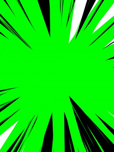 Speed Lines Green Screen Overlay for Edits