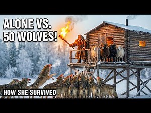 90-Year-Old Woman vs 1000 Wolves to Save Her Snow Sheep at –71°C