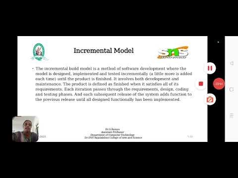 SOFTWARE ENGINEERING I SOFTWARE PROCESS MODEL I SNS INSTITUTIONS