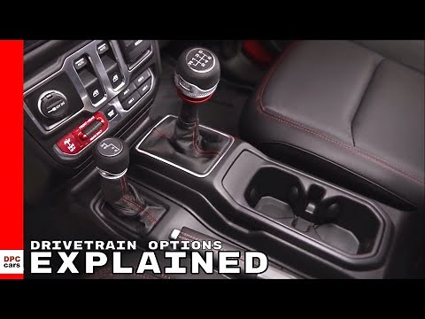 2018 Jeep Wrangler Drivetrain Options Explained