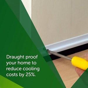 45K views · 23 reactions | You could reduce your heating and cooling costs by 25% by simply updating your draught stoppers and checking your window seals. | EnergyAustralia | Facebook
