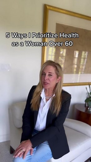 Top 5 Healthy Habits for Women Over 60