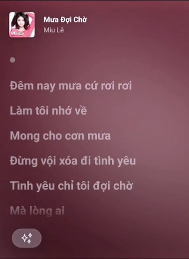 Mưa Đợi Chờ - Miu Lê (Lời bài hát, Karaoke, Full Lyrics)