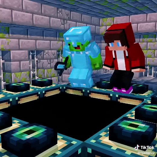 Hidden Trap - JJ and Mikey Animation
