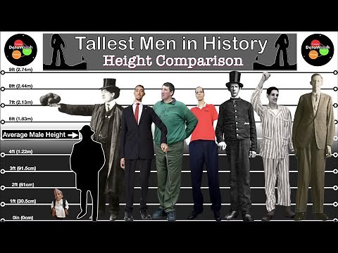 Height Comparison | Tallest People in the World